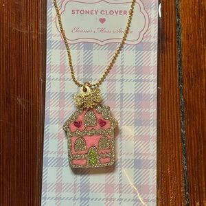 Stoney Clover Lane Holiday Gingerbread Necklace